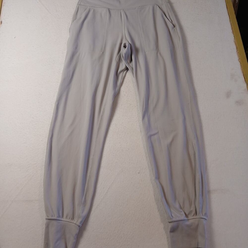 Lululemon Womens Size 6 Joggers Beige Cream High Rise Cuffed